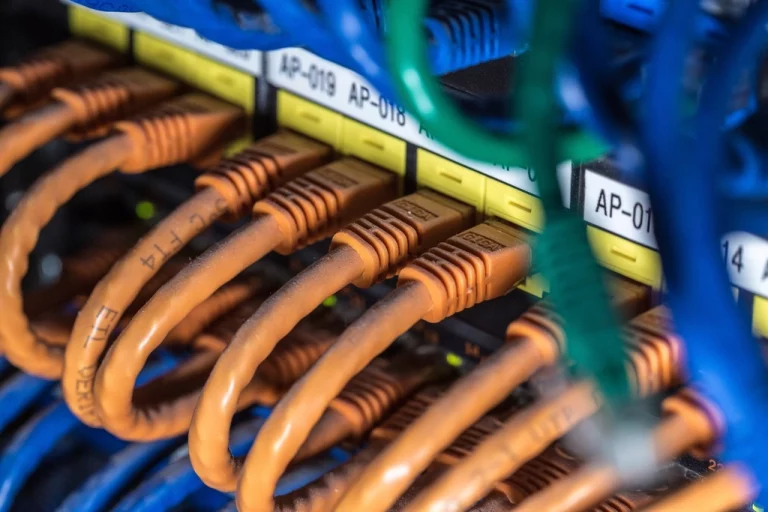 Dense bundles of network patch cables